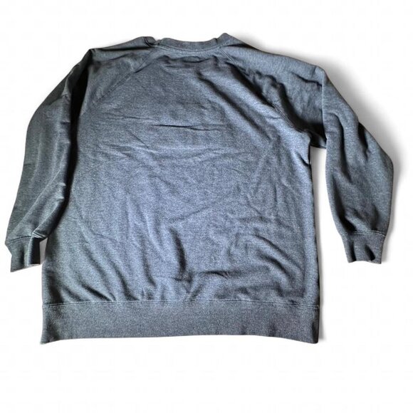 Wildfox Women's Good Vibes Oversized Sweatshirt Sz Large Blue - Picture 3 of 7